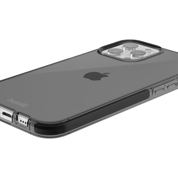 Holdit Back Cover Seethru iPhone 15 Pro Max Schwarz