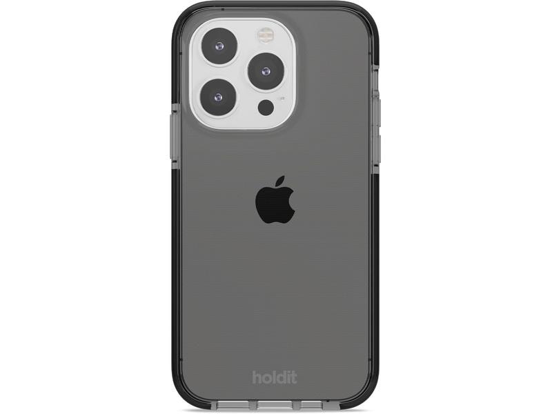Holdit Back Cover Seethru iPhone 14 Pro Schwarz