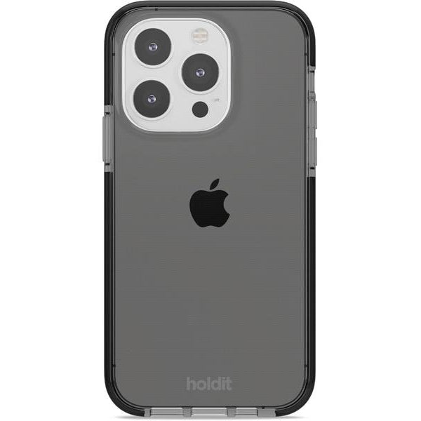 Holdit Back Cover Seethru iPhone 15 Pro Schwarz