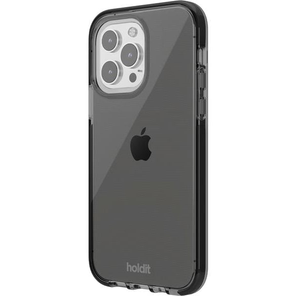 Holdit Back Cover Seethru iPhone 15 Pro Schwarz