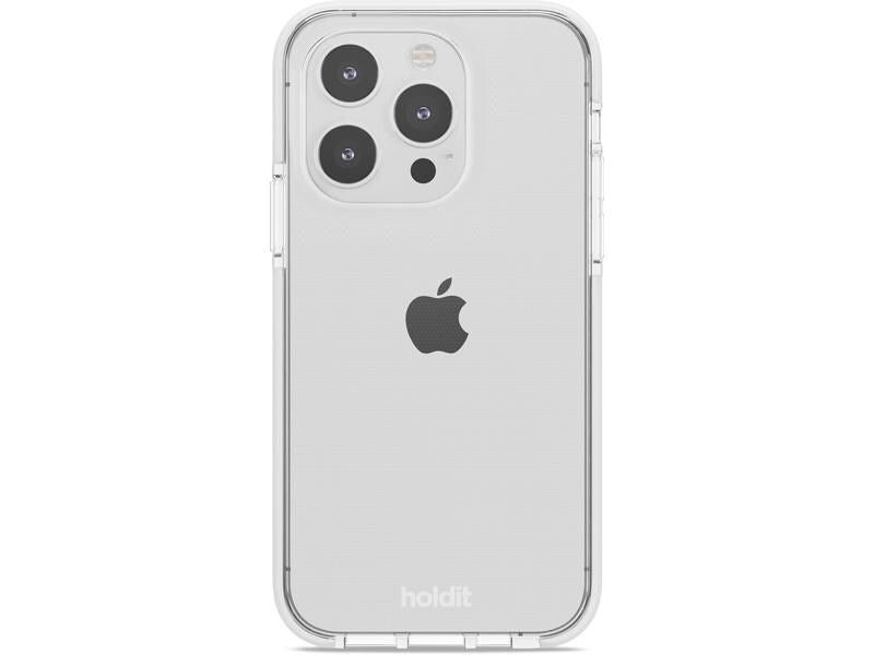 Holdit Back Cover Seethru iPhone 14 Pro Weiss