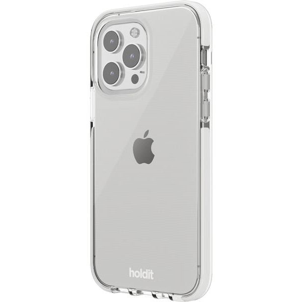 Holdit Back Cover Seethru iPhone 14 Pro Weiss