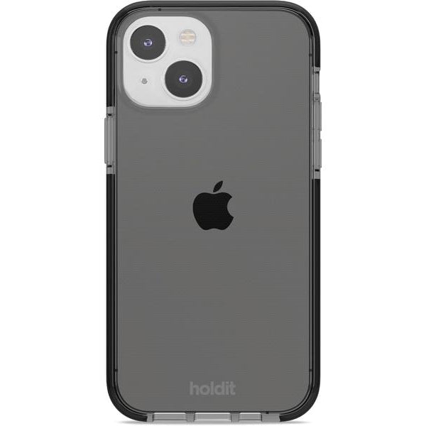 Holdit Back Cover Seethru iPhone 15 Schwarz
