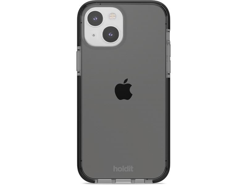 Holdit Back Cover Seethru iPhone 15 Schwarz