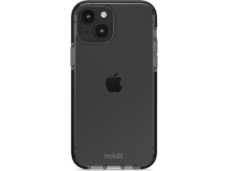 Holdit Back Cover Seethru iPhone 15 Schwarz