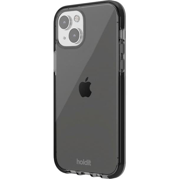 Holdit Back Cover Seethru iPhone 15 Schwarz