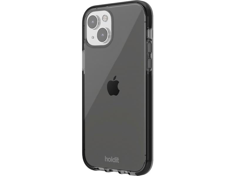 Holdit Back Cover Seethru iPhone 15 Schwarz