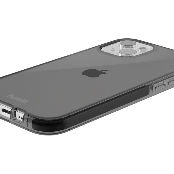 Holdit Back Cover Seethru iPhone 15 Schwarz