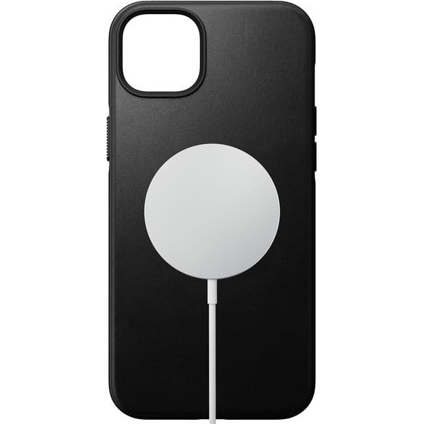 Nomad Back Cover Modern Leather iPhone 14 Plus Schwarz