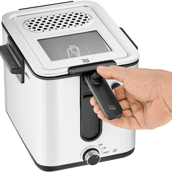 WMF Fritteuse Küchenminis Fryer & Dicer Schwarz/Silber