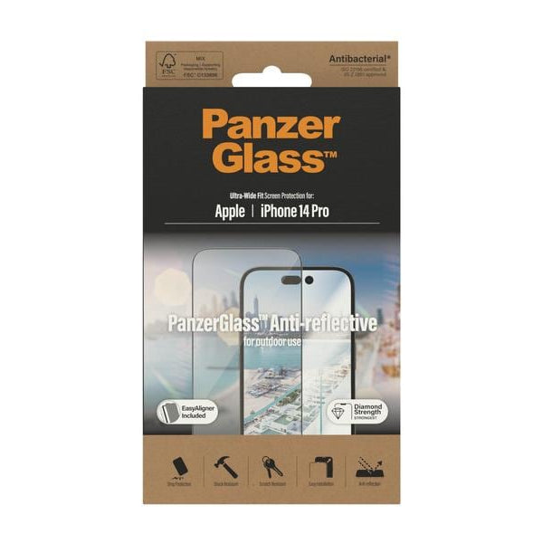 Panzerglass Displayschutz Ultra Wide Fit Anti Reflective iPhone 14 Pro