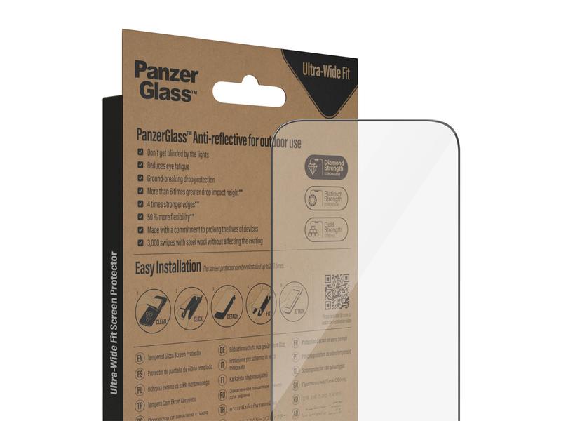Panzerglass Displayschutz Ultra Wide Fit Anti Reflective iPhone 14 Pro