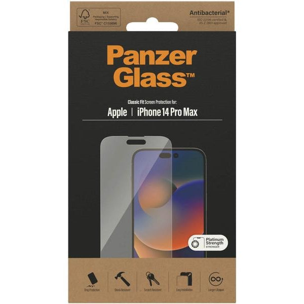 Panzerglass Displayschutz Classic Fit iPhone 14 Pro Max