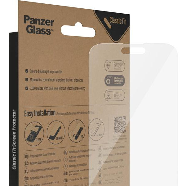 Panzerglass Displayschutz Classic Fit iPhone 14 Pro Max