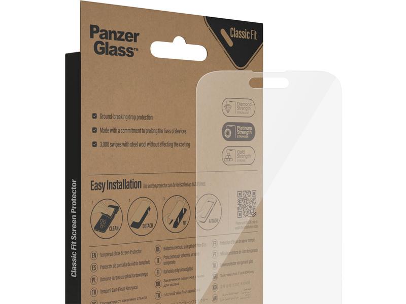 Panzerglass Displayschutz Classic Fit iPhone 14 Pro Max
