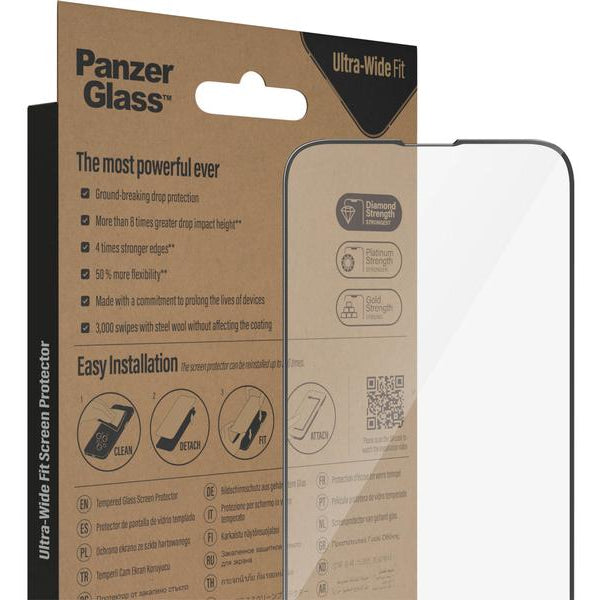 Panzerglass Displayschutz Ultra Wide Fit iPhone 13/13 Pro/14