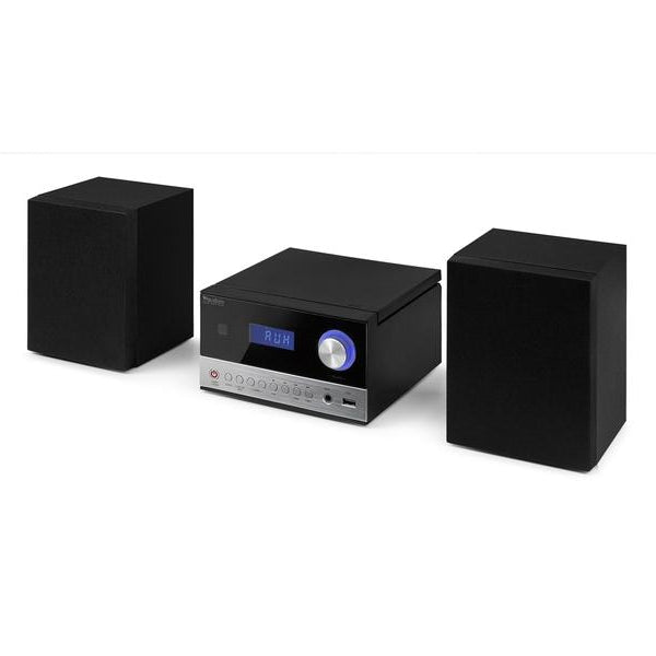 Audizio Micro-HiFi Anlage Toulon Schwarz/Silber