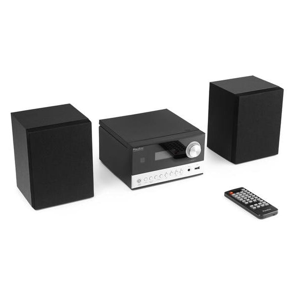 Audizio Micro-HiFi Anlage Toulon Schwarz/Silber