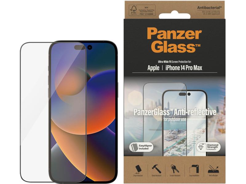 Panzerglass Displayschutz Ultra Wide Fit Anti Reflective iPhone Pro Max