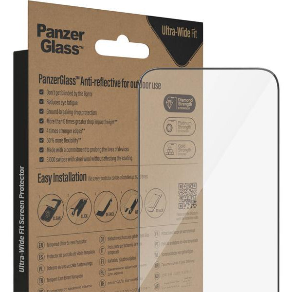 Panzerglass Displayschutz Ultra Wide Fit Anti Reflective iPhone Pro Max
