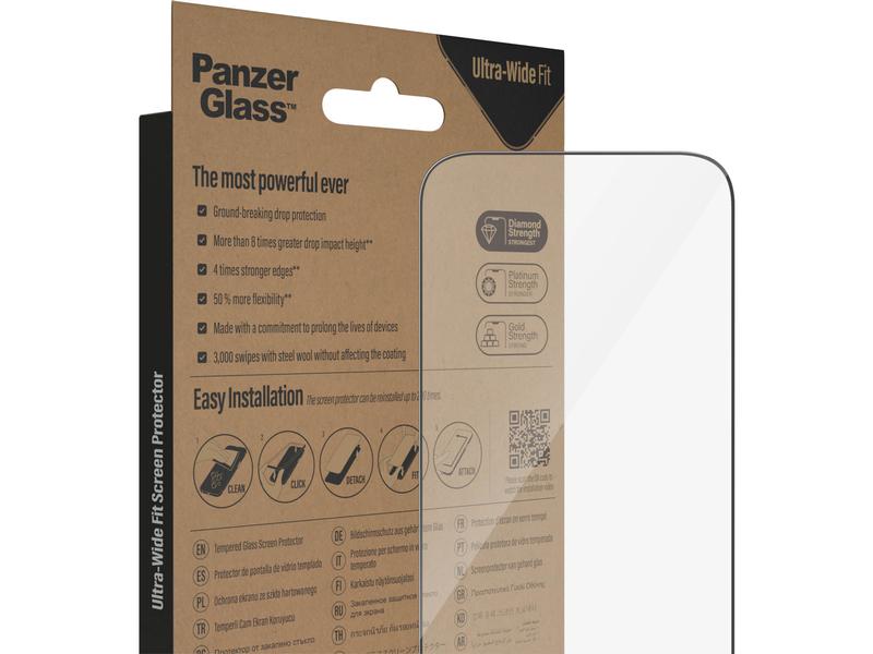 Panzerglass Displayschutz Ultra Wide Fit iPhone 14 Pro