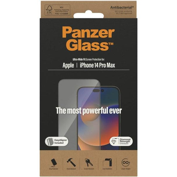 Panzerglass Displayschutz Ultra Wide Fit iPhone 14 Pro Max