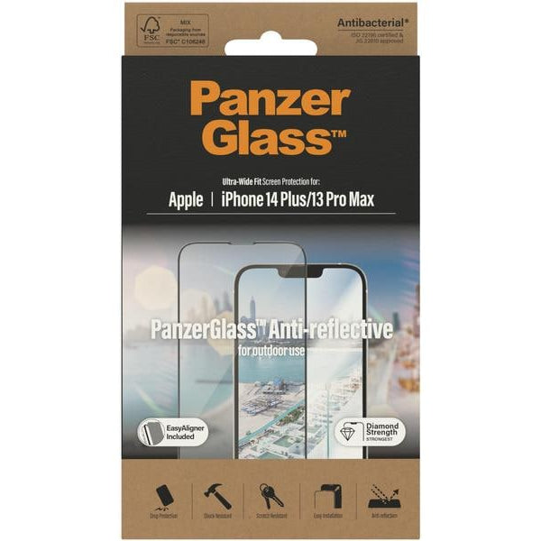 Panzerglass Displayschutz Ultra Wide Fit Anti Reflective iPhone 14 Plus