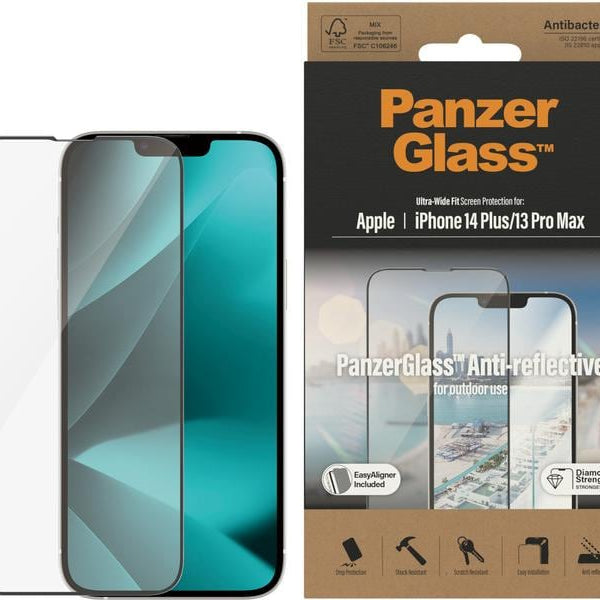 Panzerglass Displayschutz Ultra Wide Fit Anti Reflective iPhone 14 Plus
