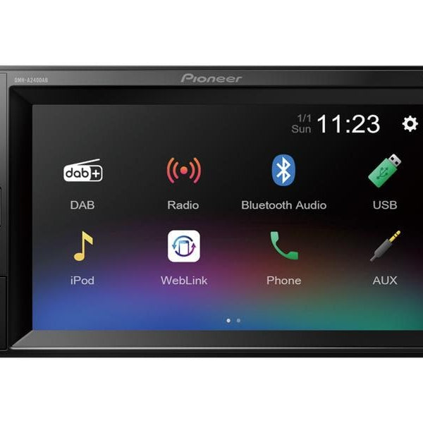 Pioneer Mediareceiver DMH-A240DAB 2 DIN