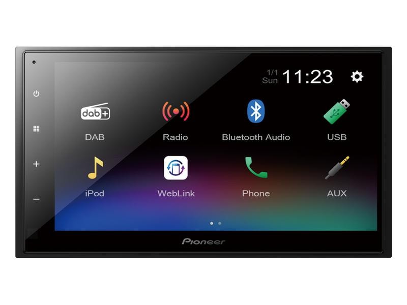 Pioneer Mediareceiver DMH-A340DAB 2 DIN