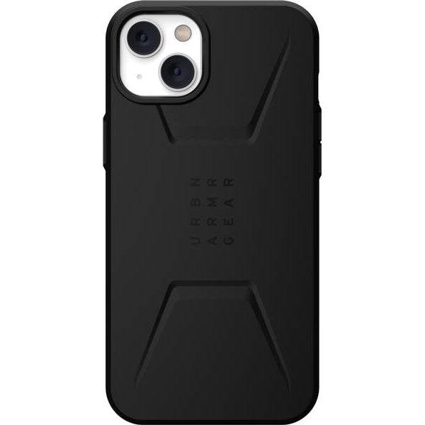 UAG Back Cover Civilian Case iPhone 14 Plus Schwarz