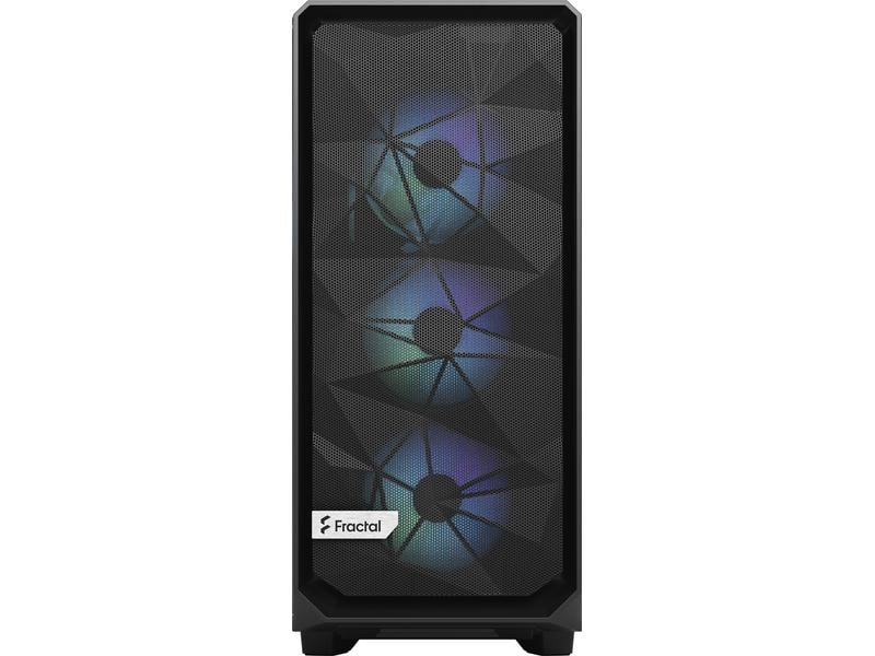 Fractal Design Meshify 2 Compact RGB - scwharz