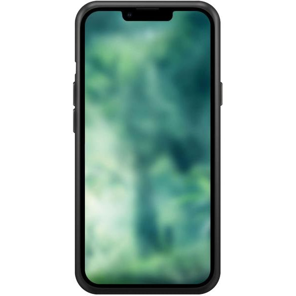 Xqisit Back Cover Silicone Case AB  iPhone 14 Plus Schwarz