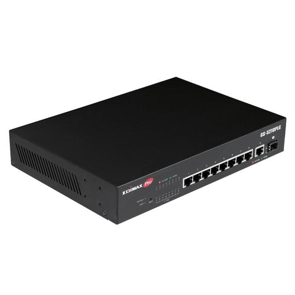 Edimax Pro PoE+ Switch GS-5210PLG 10 Port