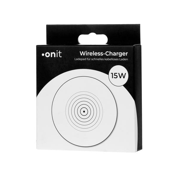 onit Wireless Charger 15 W Weiss