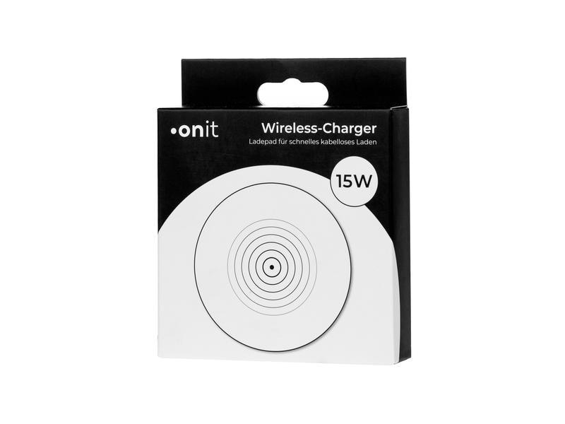 onit Wireless Charger 15 W Weiss