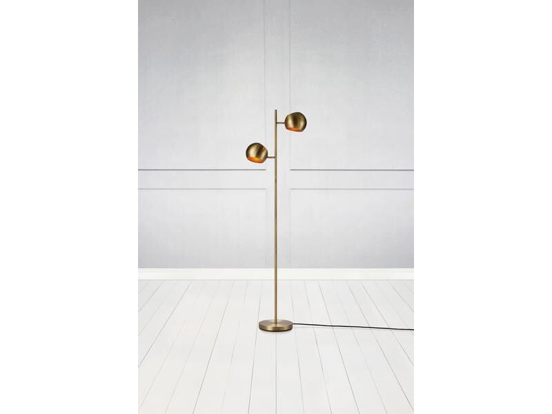 Markslöjd Stehleuchte Edgar, 2 x E14, max. 40W, Antique