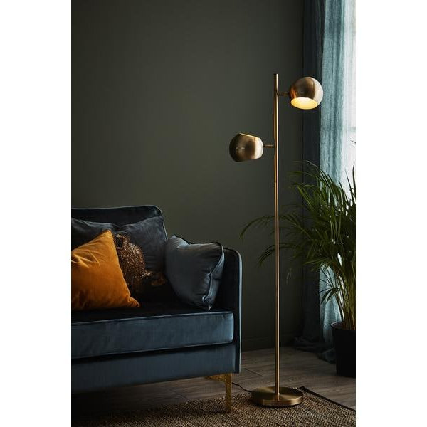 Markslöjd Stehleuchte Edgar, 2 x E14, max. 40W, Antique