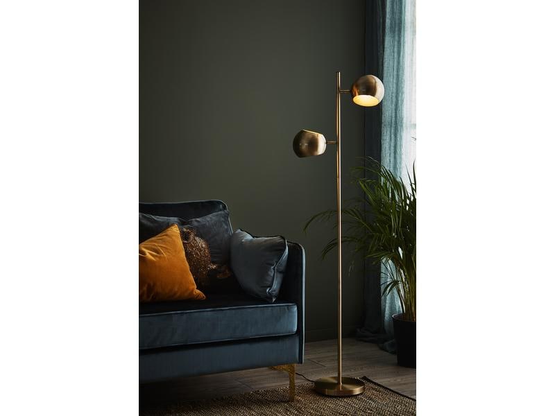 Markslöjd Stehleuchte Edgar, 2 x E14, max. 40W, Antique