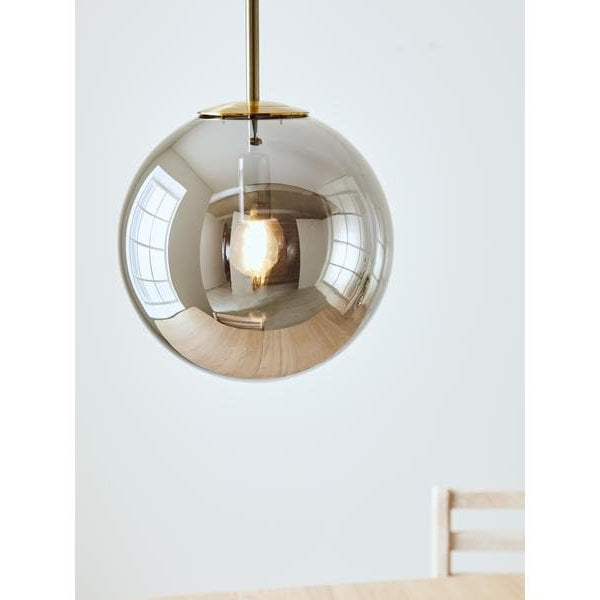 Markslöjd Pendelleuchte Dione, Ø 25 cm, E14, Smoke/Antique