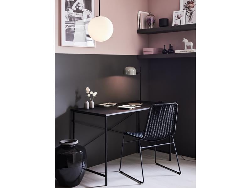 Markslöjd Pendelleuchte Dione, Ø 25 cm, E14, Weiss/Schwarz