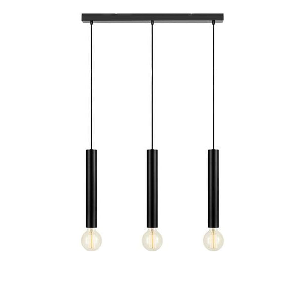 Markslöjd Pendelleuchte Sencillo, 3 x E27, max. 40W, Schwarz