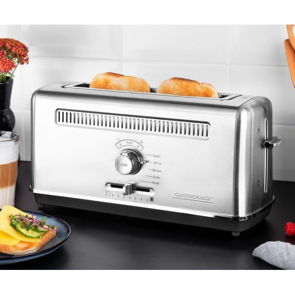 Gastroback Toaster Advanced 4S, Edelstahl
