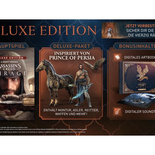 Ubisoft Assassin's Creed Mirage – Deluxe Edition