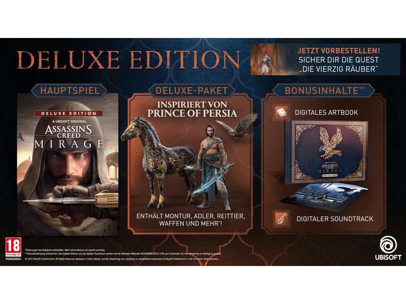 Ubisoft Assassin's Creed Mirage – Deluxe Edition