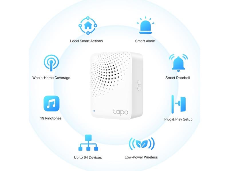 TP-Link Smart Hub mit Klingelton Tapo H100