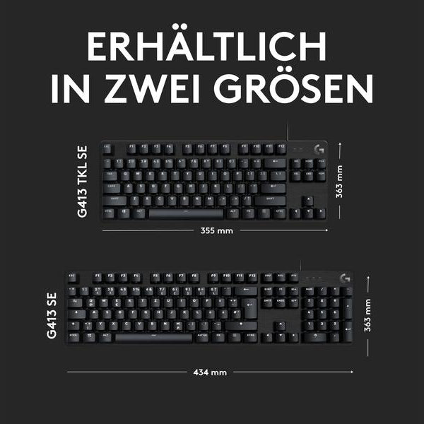 Logitech Gaming-Tastatur G413 SE