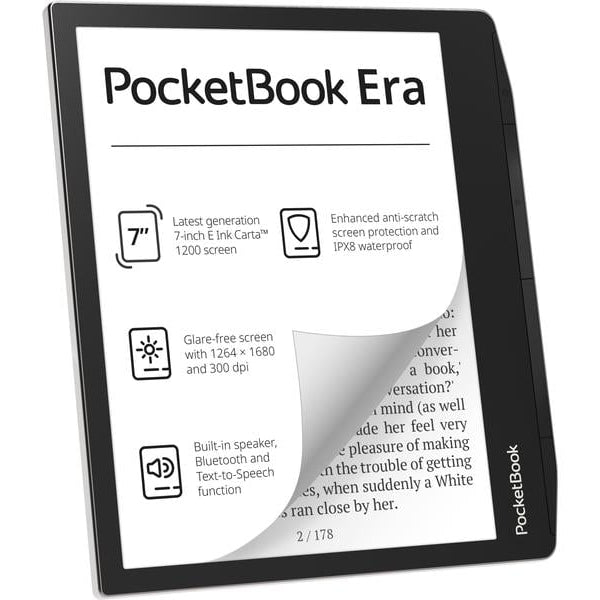 PocketBook E-Book Reader Era 16 GB Stardust Silver