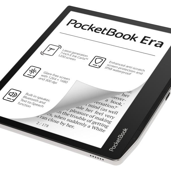 PocketBook E-Book Reader Era 16 GB Stardust Silver