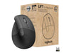 Logitech Ergonomische Maus Lift for Business Graphite